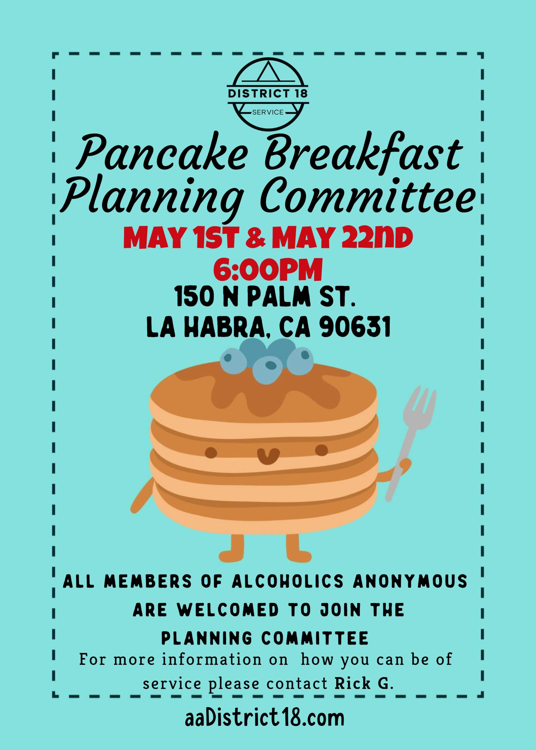 Pancake Breakfast Planning Committee